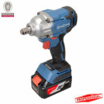 Llave De Impacto Inalámbrica Profesional 488nm + 2 Baterías 4.0Ah