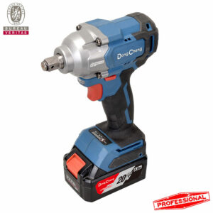 Llave De Impacto Inalámbrica Profesional 488nm + 2 Baterías 5.0Ah